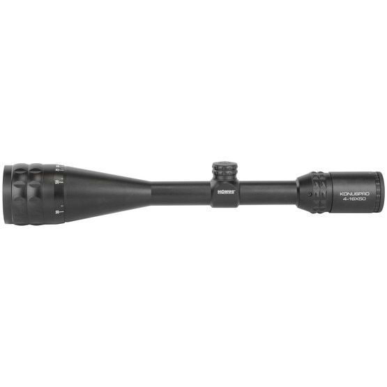 KONUS Riflescope with 4-16x50mm power and ballistic reticle features 1/8 MOA adjustment